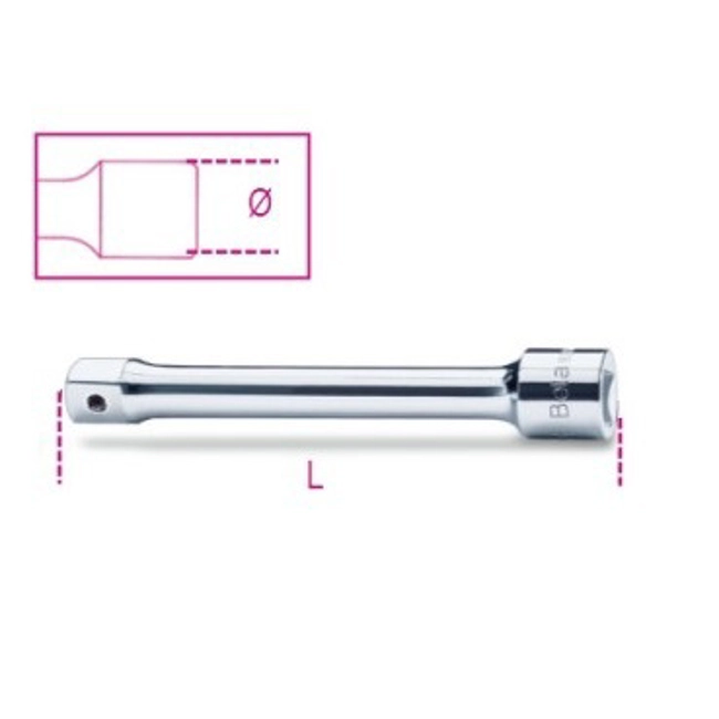 Vendita online Prolunghe con attacchi quadri maschio e femmina 3/4